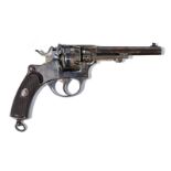 Revolver d'ordonnance suisse- modèle 1878- par Waffenfabrik- Bern- système Warnant (modif. Schmidt)-