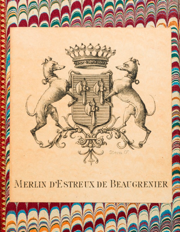 [MALLERY (C. de)]. Le psautier et prieres du sainct esprit. Paris- chez la Veuve Abel L'Angelier- - Image 2 of 4