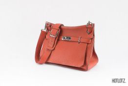 HERMES - AN ETRUSQUE CLEMENCE LEATHER JYPSIERE