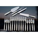 A PART SERVICE OF AMERICAN SILVER FLATWARE