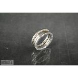 BULGARI - A B.ZERO1 WHITE GOLD RING