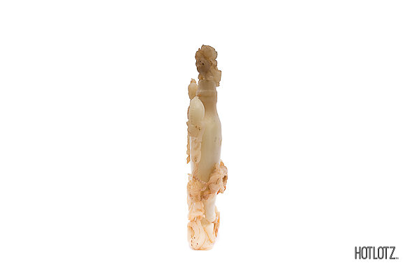 A CHINESE JADE RUYI SCEPTRE - Image 4 of 7