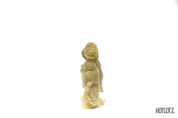 A CHINESE JADE FIGURAL GROUP - Image 4 of 6