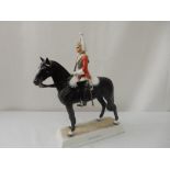 A Goebel model of a Trooper Of The Lifeguards In Mounted Review Order