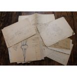 W.L.WYLLIE: A group of approx. 35 autograph letters to Wyllie from admirals and other naval