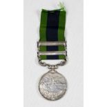 An India General Service medal with Waziristan 1919-1921 and Mahsud 1919-1920 bars (RAF)