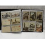 A postcard album containing postcards depicting Bournemouth Urban and Tuckton to Longham