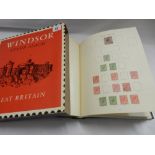 Great Britain 1840-1970 in a Windsor album, mostly used including early Queen Victoria with 1840 1d,