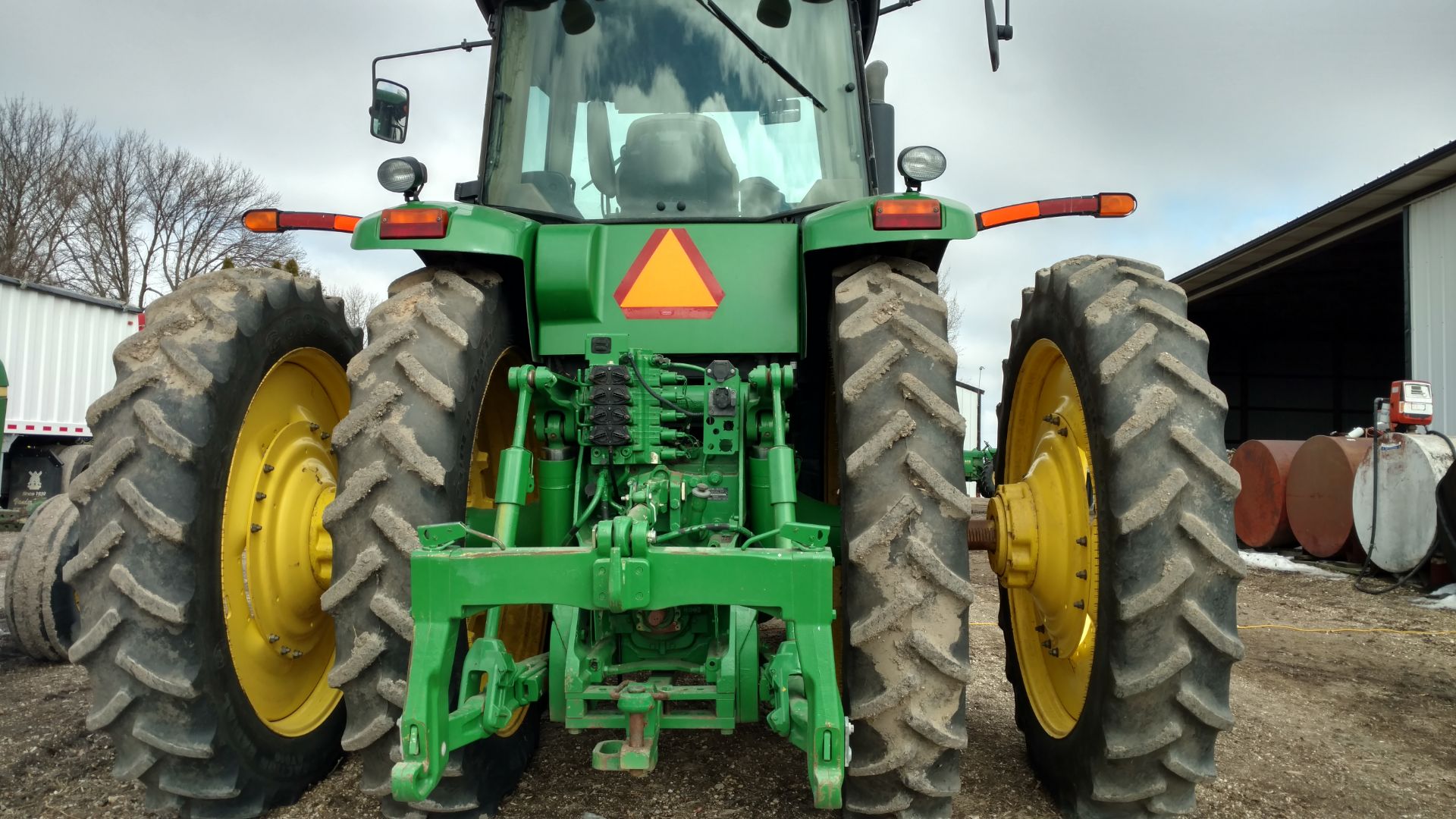 2008 JD 8130FWA, quick coupler, duals, 380/90R/54, buddy seat, 4 hyd. outlets, Starfire Globe, - Image 3 of 5