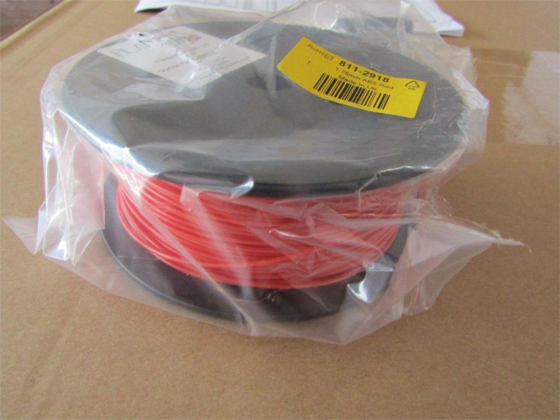 5 Reels 3D-Printer Red filament ABS 1.75mm 300g