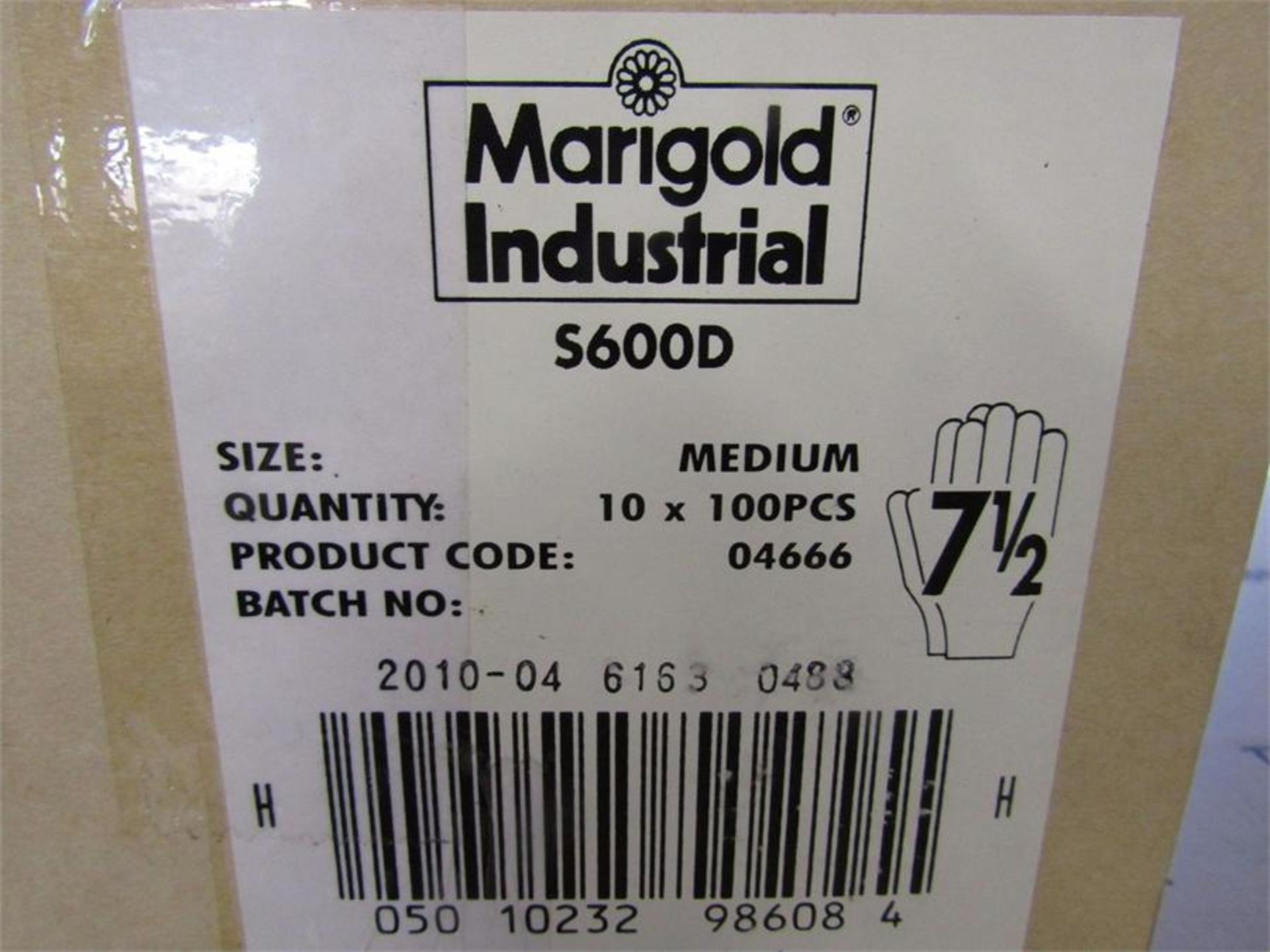 1000 x Marigold Disposable Gloves size 7.5 Medium - Bild 2 aus 2