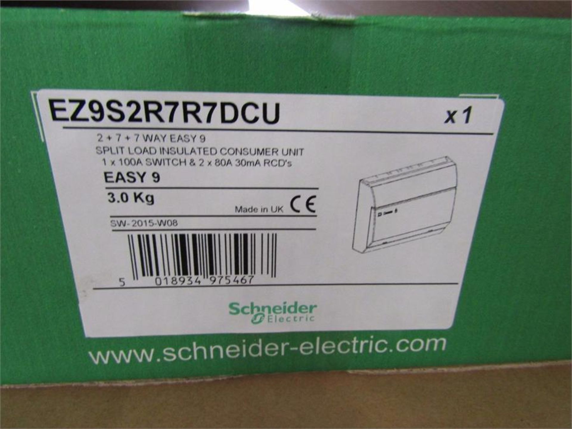 2 x Schneider Electric 16 Way 100a Consumer Unit - Bild 3 aus 3
