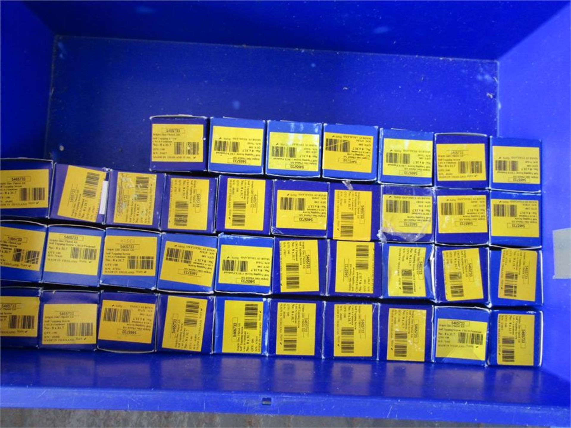 15 x Boxes of 100 Bright Zinc Plated Steel Screws - Bild 2 aus 2