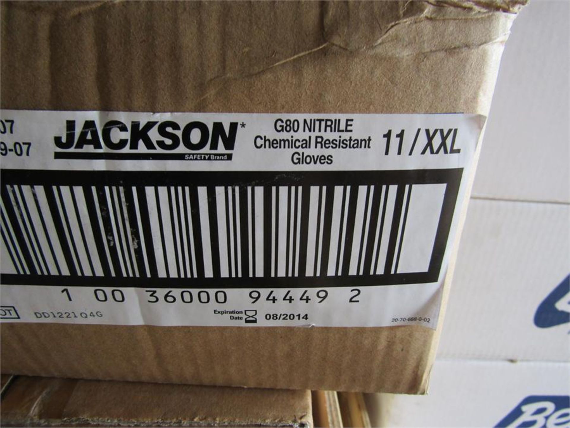 60 Pairs of JACKSON G80 NITRILE Chem Res Gloves - Image 3 of 3