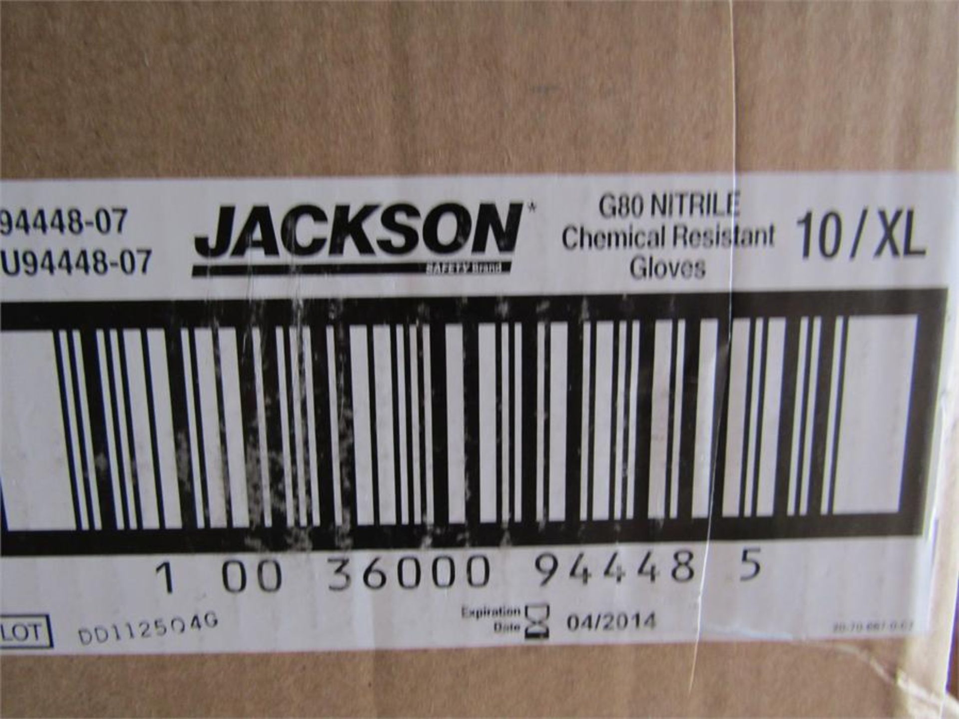 60 Pairs of JACKSON G80 NITRILE Chem Res Gloves - Image 3 of 3