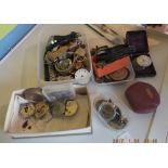 Lot of Vintage Watch-Watchmakers Spares.