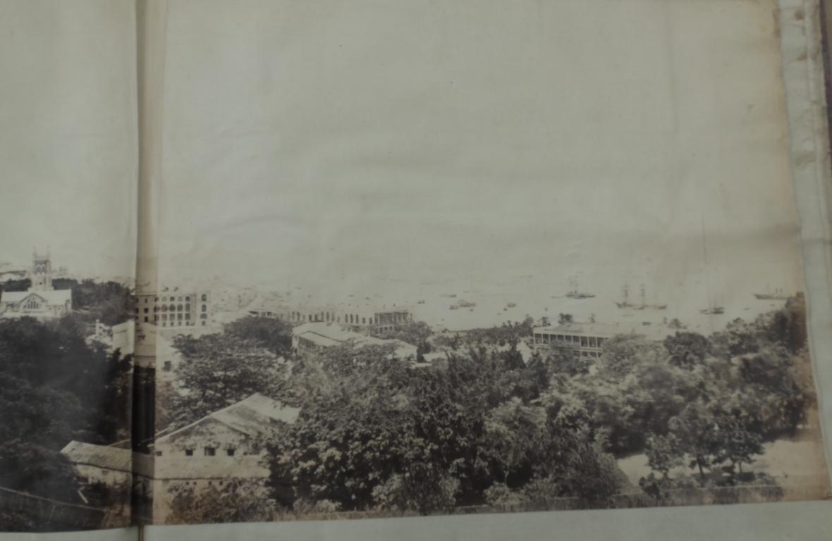 Victorian Album of 100 Albumen Prints of mainly Hong Kong and Java signed by Floyd-Dutton-Miller. - Bild 92 aus 98