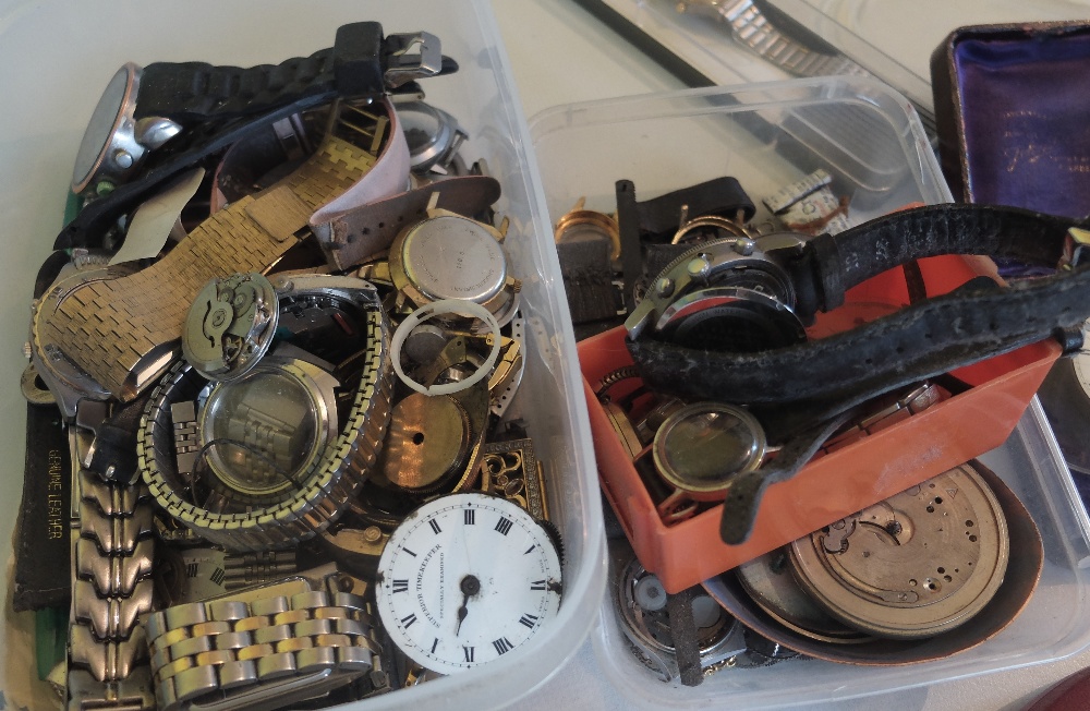 Lot of Vintage Watch-Watchmakers Spares. - Image 2 of 4