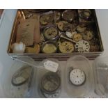 Lot of Vintage Watch-Watchmakers Spares.