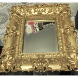 Gilt Framed Mirror 18" x 16"