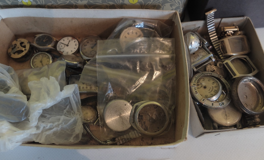 Lot of Vintage Watch-Watchmakers Spares. - Image 3 of 4