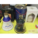 Lot of 3 Boxed and Sealed Bells Whisky Decanters.