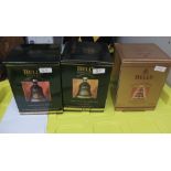 Trio of Boxed and Sealed Bells Decnaters of Xmas 92-94-99.