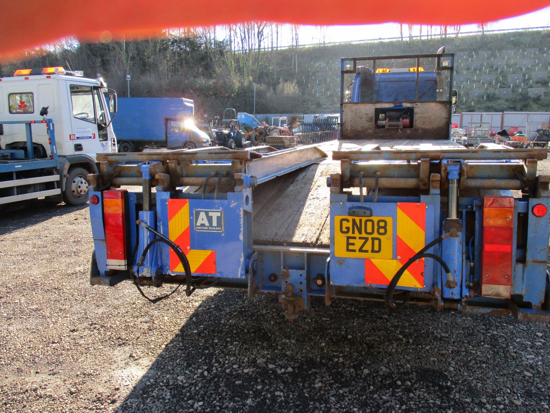 DAF CF75.310 6 WHEEL PLANT LORRY GN08 EZD ANDOVER BODY WINCH FLIP TAIL 2008 MOT: 06/17, RPC: 12/17, - Image 5 of 7