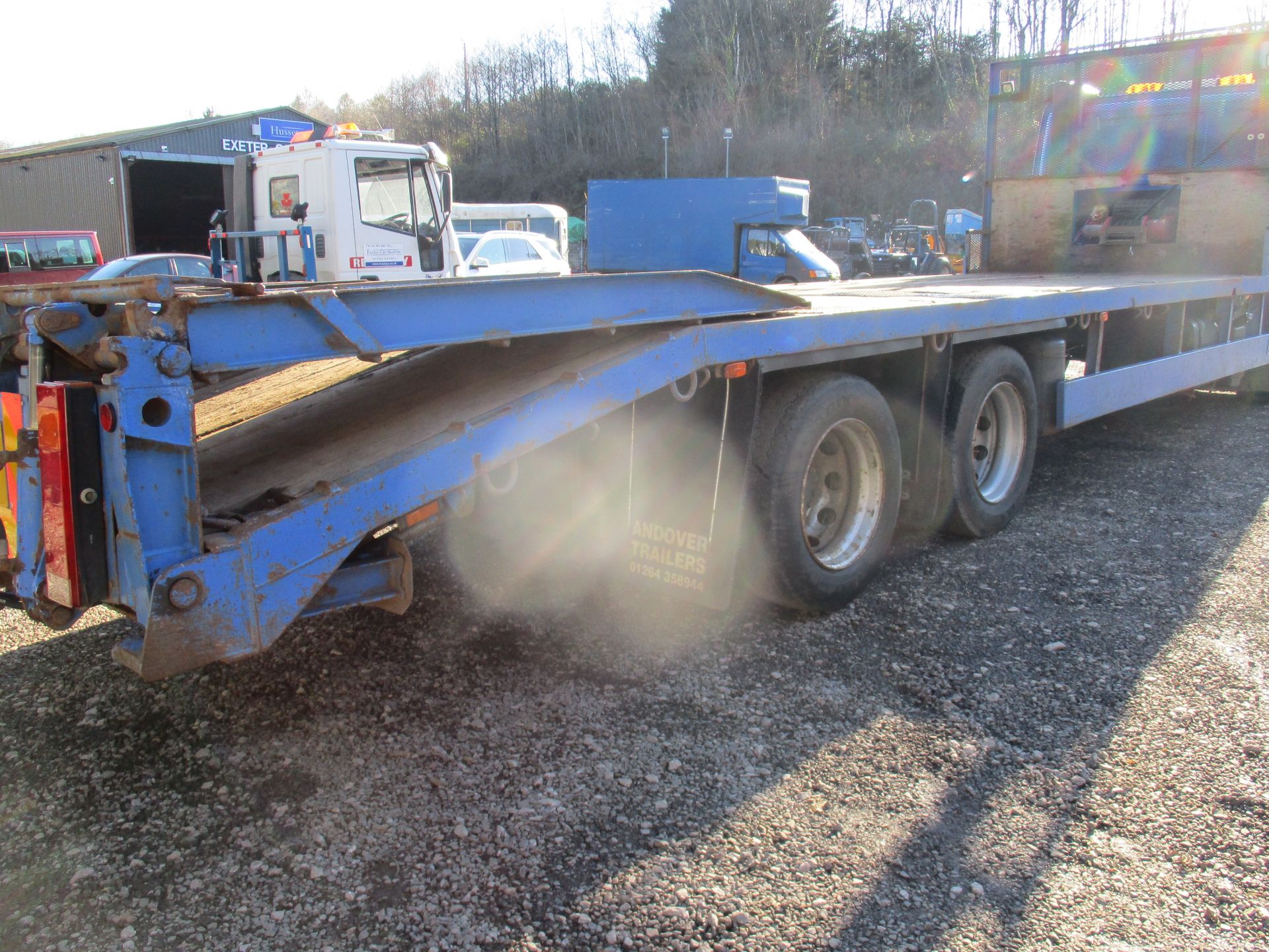 DAF CF75.310 6 WHEEL PLANT LORRY GN08 EZD ANDOVER BODY WINCH FLIP TAIL 2008 MOT: 06/17, RPC: 12/17, - Image 4 of 7