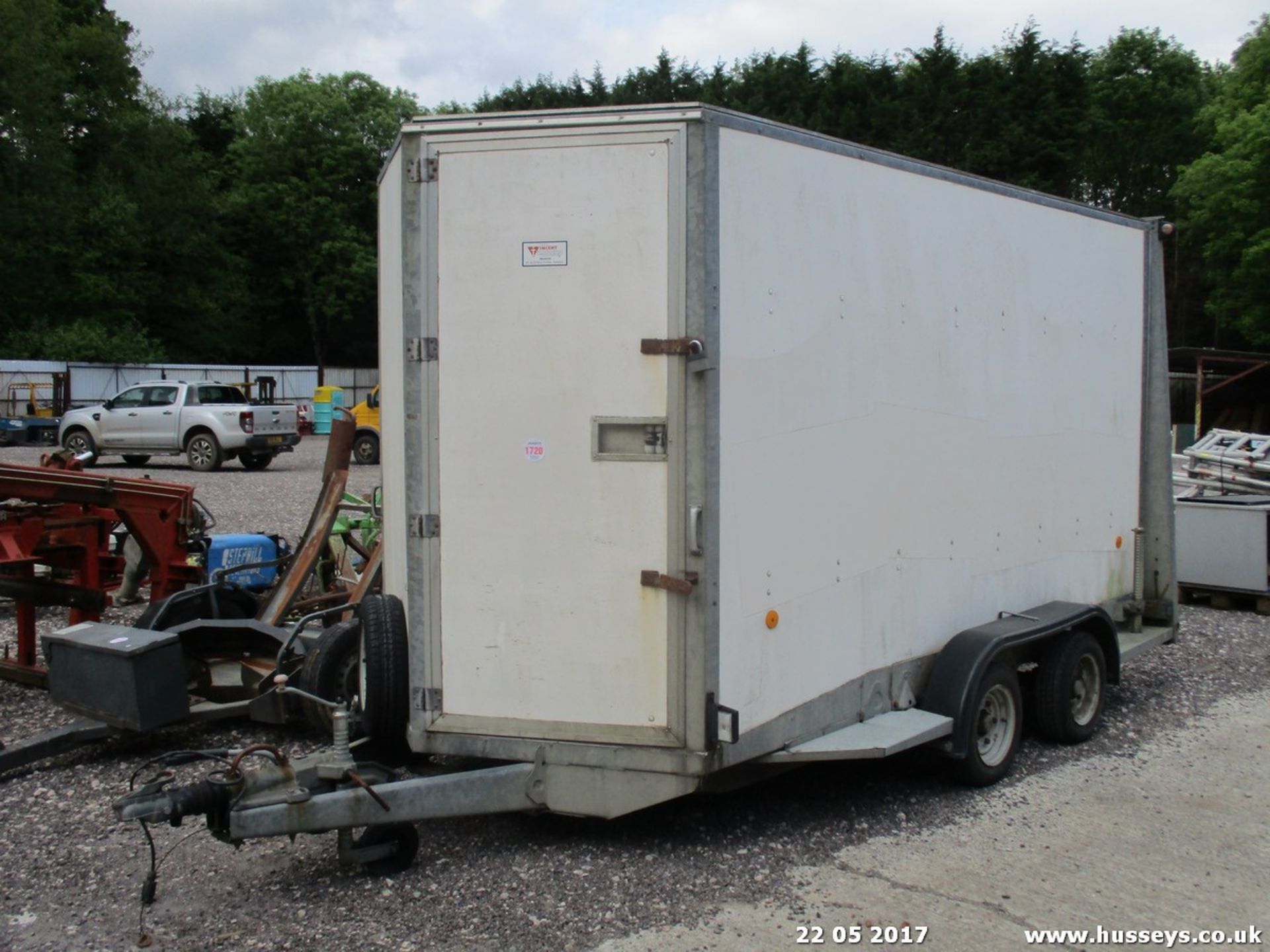 TYRONE SNELL BOX TRAILER TR707