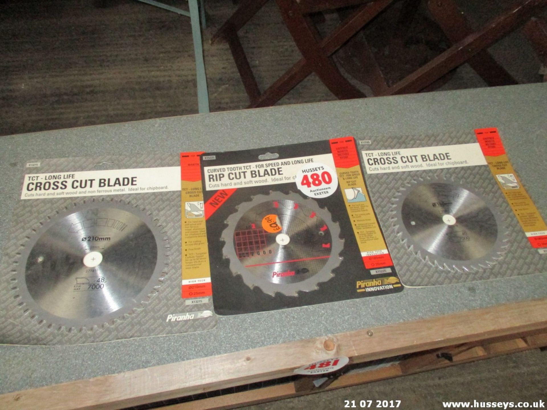 3 SAW BLADES