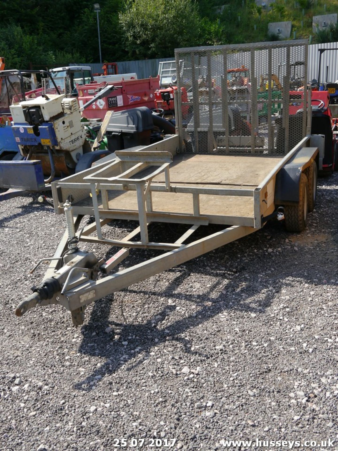 INDESPENSION TWINAXLE PLANT TRAILER 308 6026