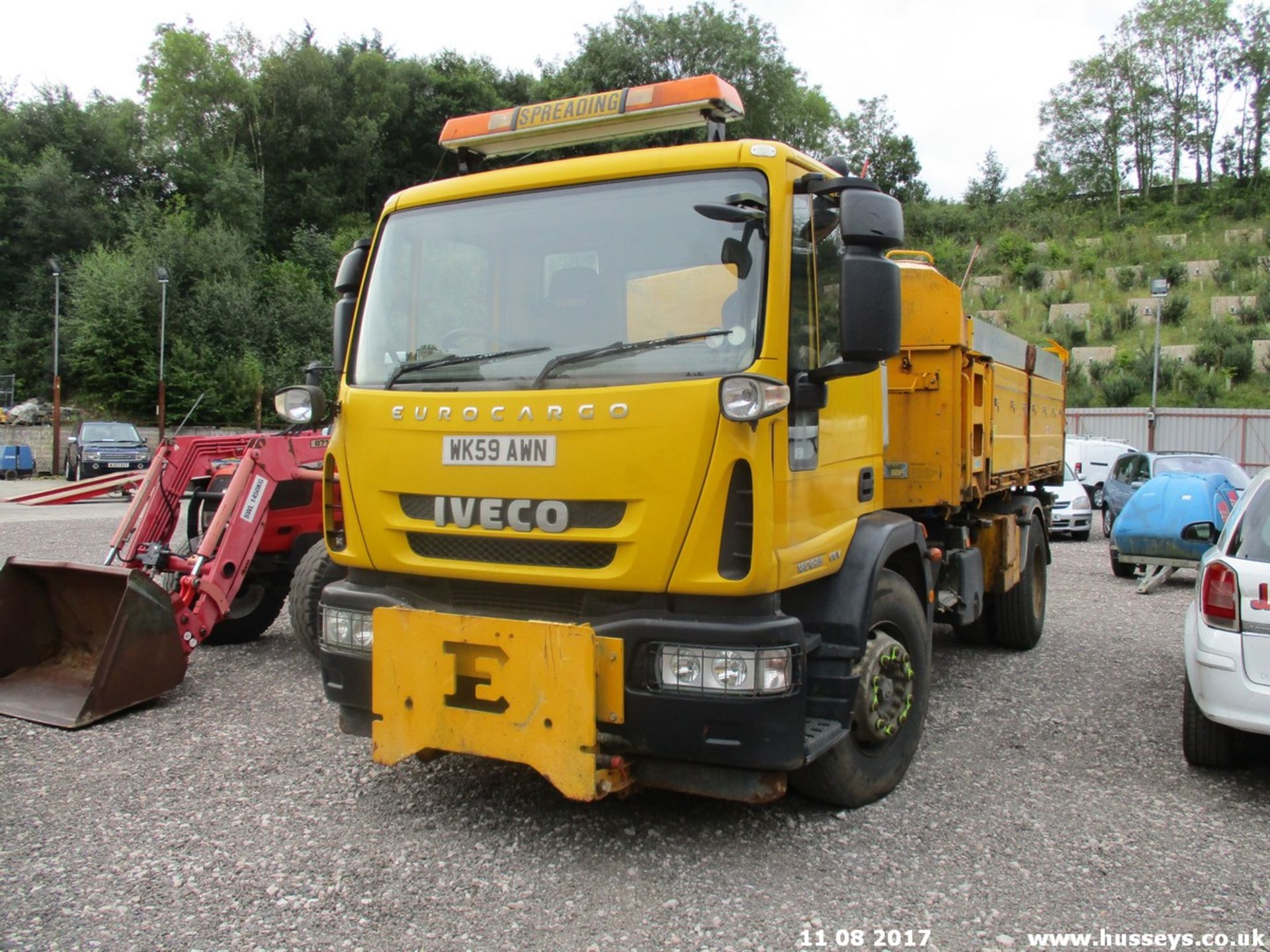 IVECO EUROCARGO (MY 2008) - 5880cc Diesel REG NO: WK59AWN NO MOT 3 WAY TIPPING 124,257KMS 18TONS