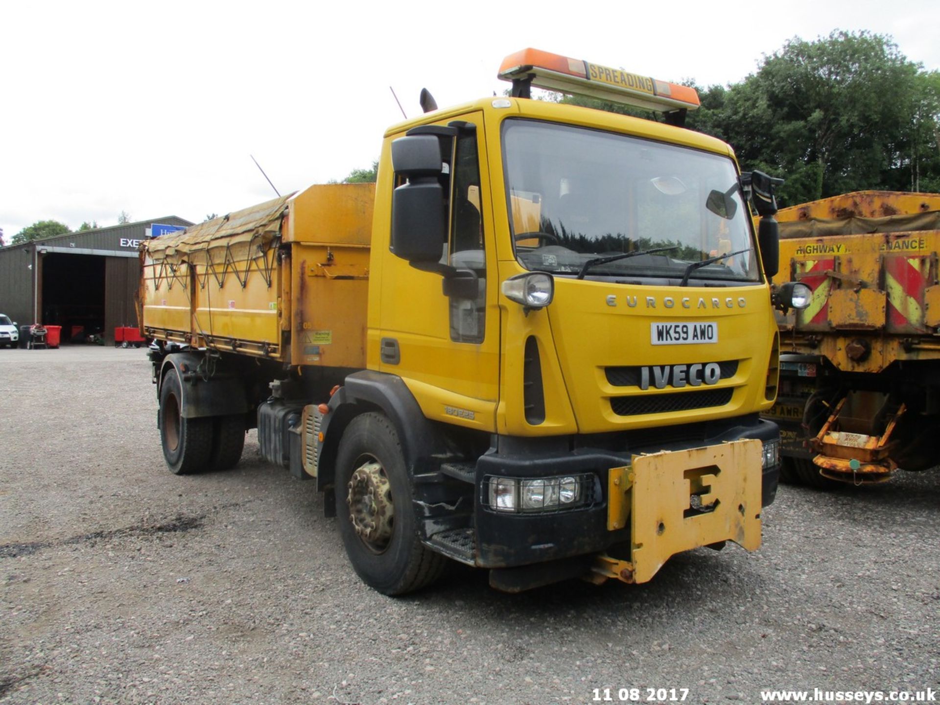 IVECO EUROCARGO (MY 2008) - 5880cc DSL REG NO: WK59AWO 3 WAY TIPPING MOT 30/09/2017 121,102KMS