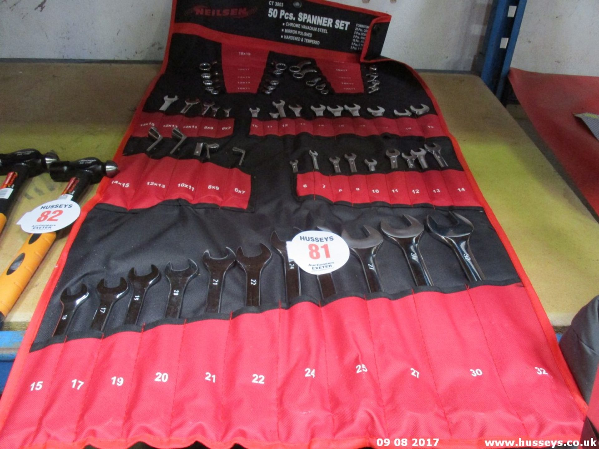 50PC SPANNER SET