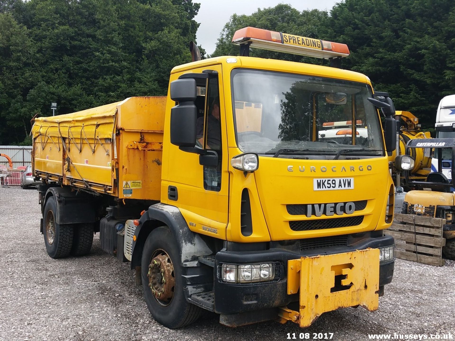 IVECO EUROCARGO (MY 2008) - 5880cc Diesel REG NO:WK59AVW 31/05/2018 3 WAY TIPPING 142,600KMS