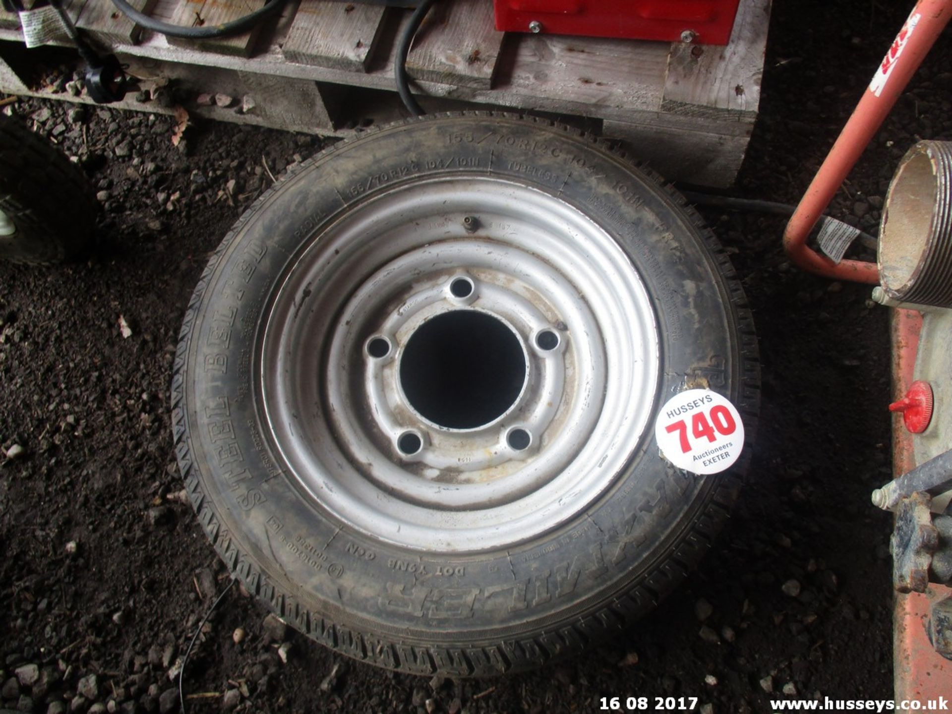 IFOR WILLIAMS TRAILER WHEEL