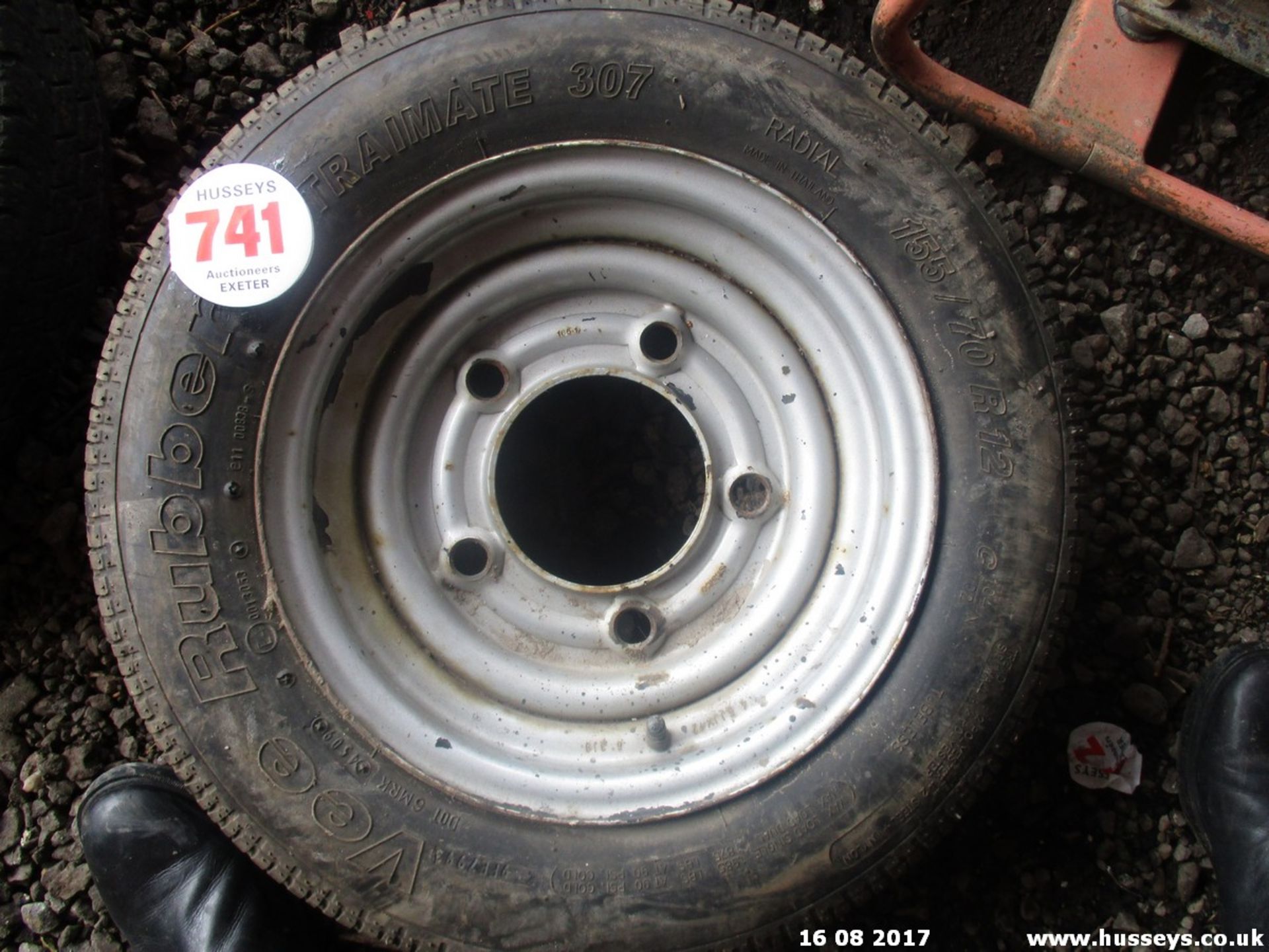 IFOR WILLIAMS TRAILER WHEEL