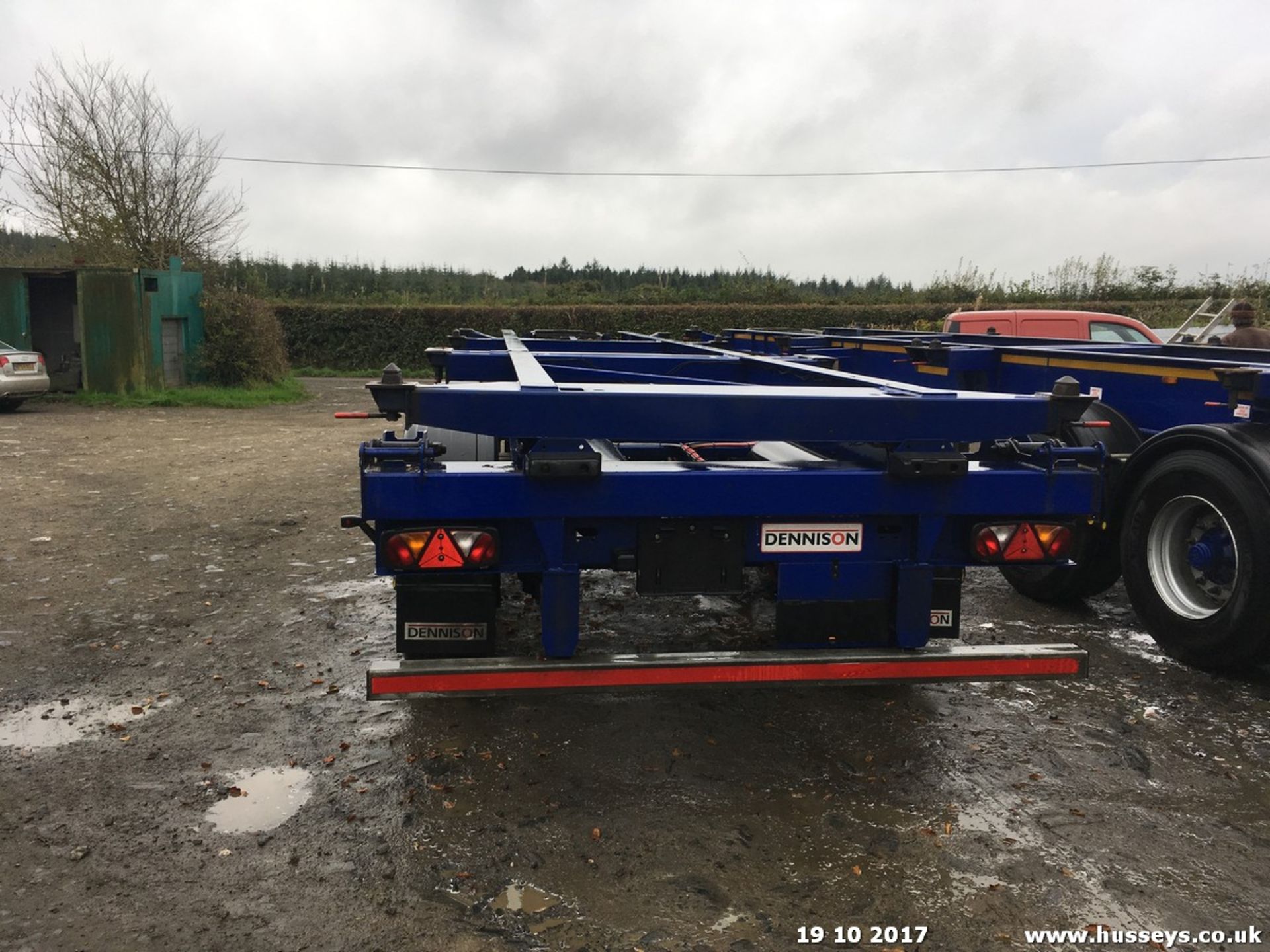 DENNISON TRIAXLE SKELTAL TRAILER FITTED BPW AXLES 2016 - Image 6 of 7