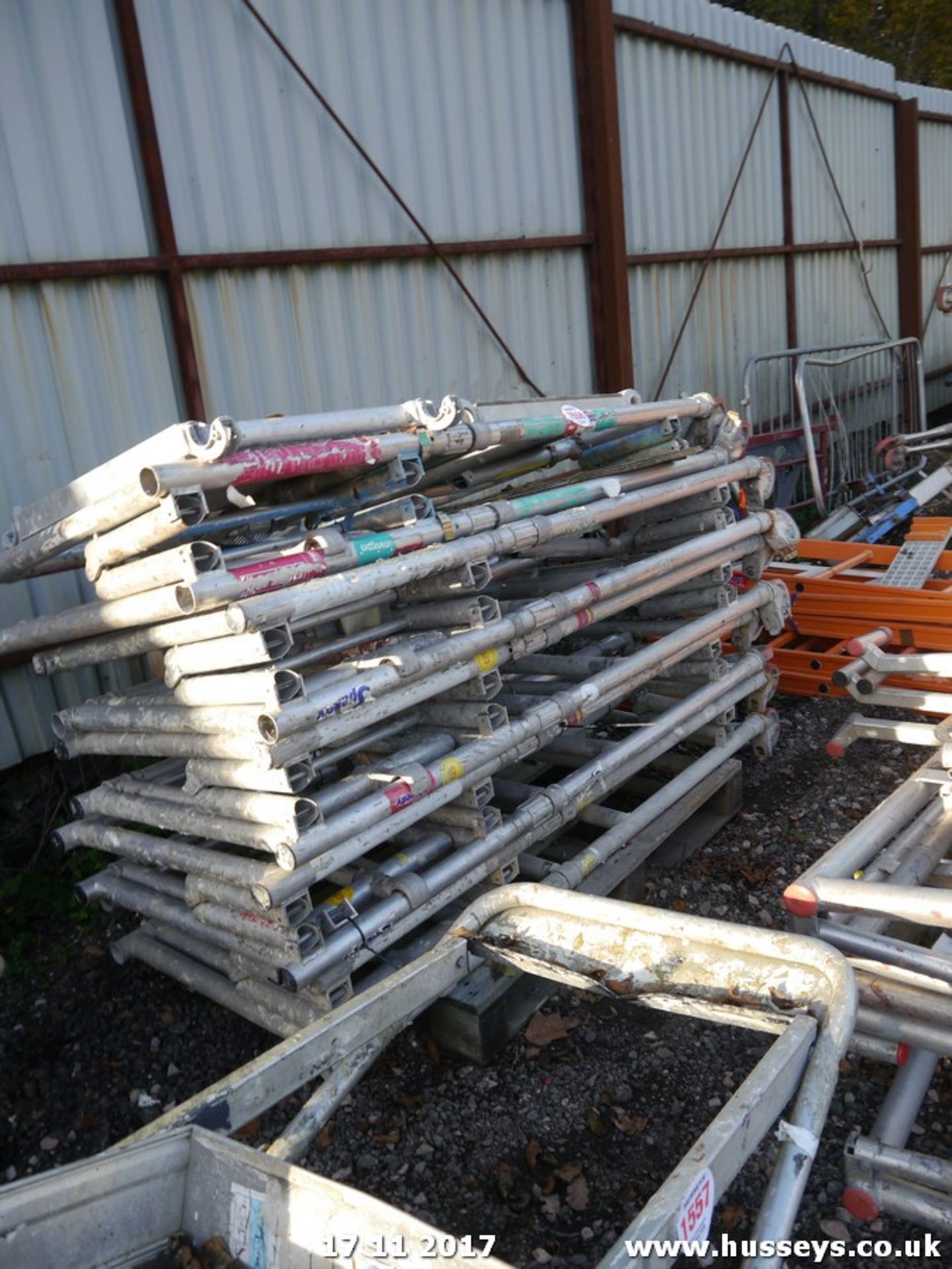 PALLET OF SCAFFOLD SECTIONS - Image 2 of 2