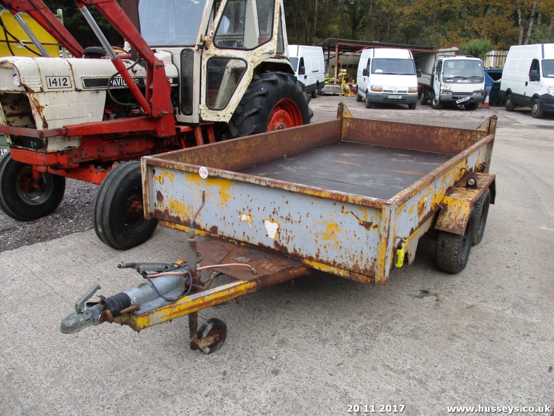 TWIN AXLE ELECTRIC TIPPING TRAILER