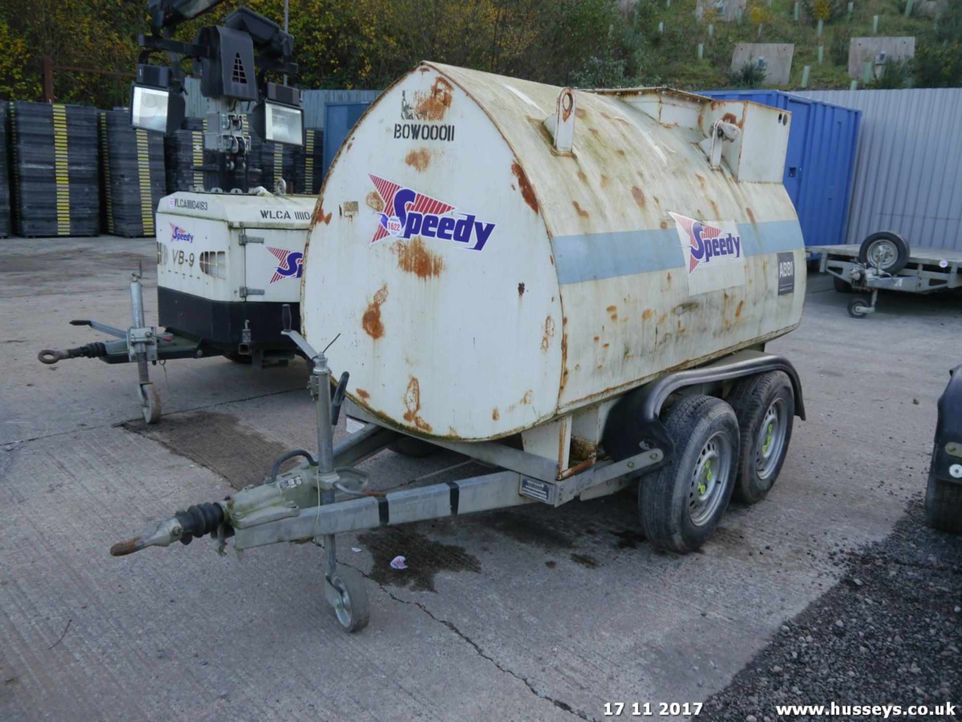 ABBI 2000 LITRE DIESEL BOWSER - Image 2 of 2