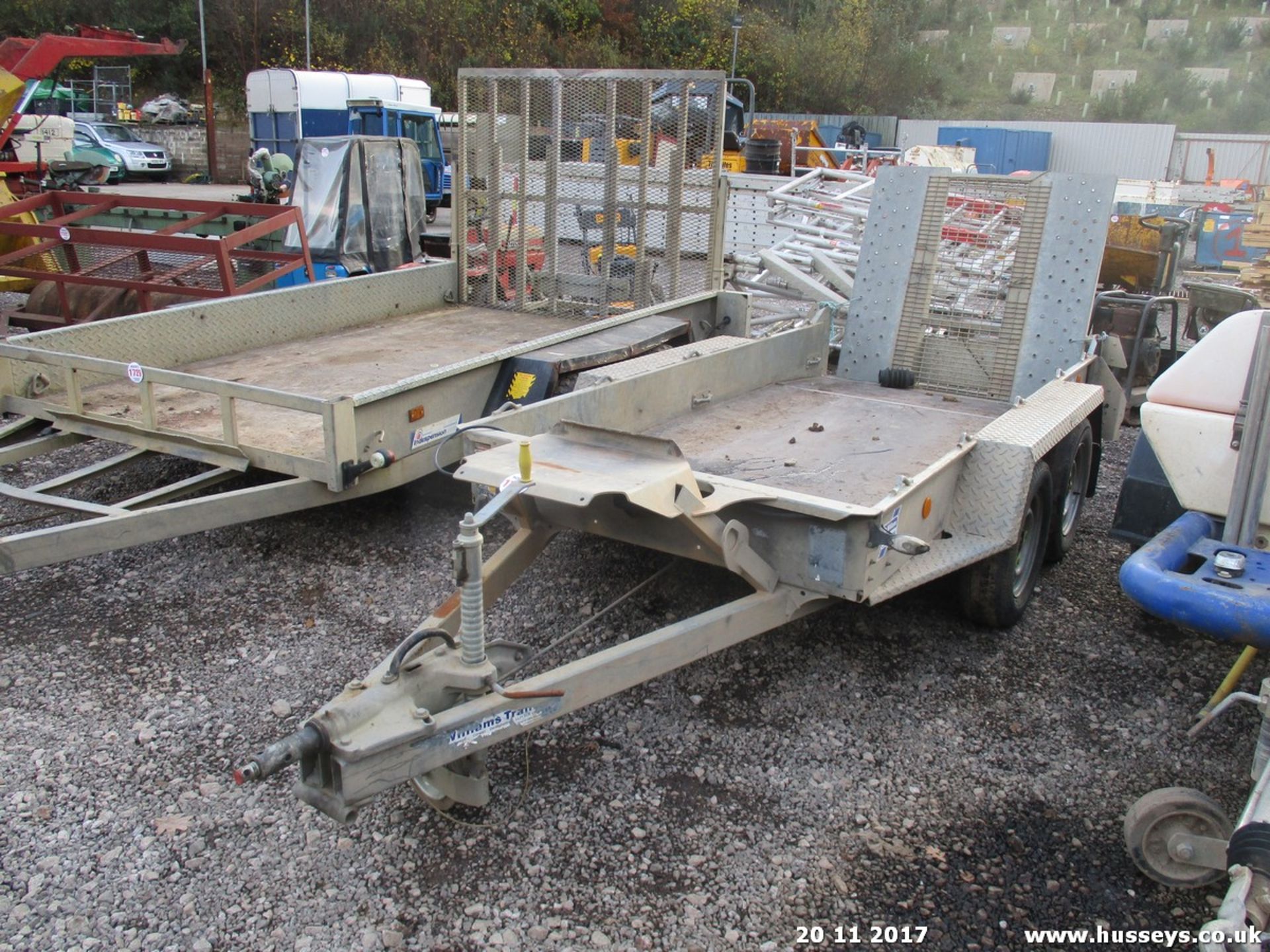 IFOR WILLIAMS 2.8TON TWIN AXLE PLANT TRAILER NO HITCH 3164854 - Image 2 of 2