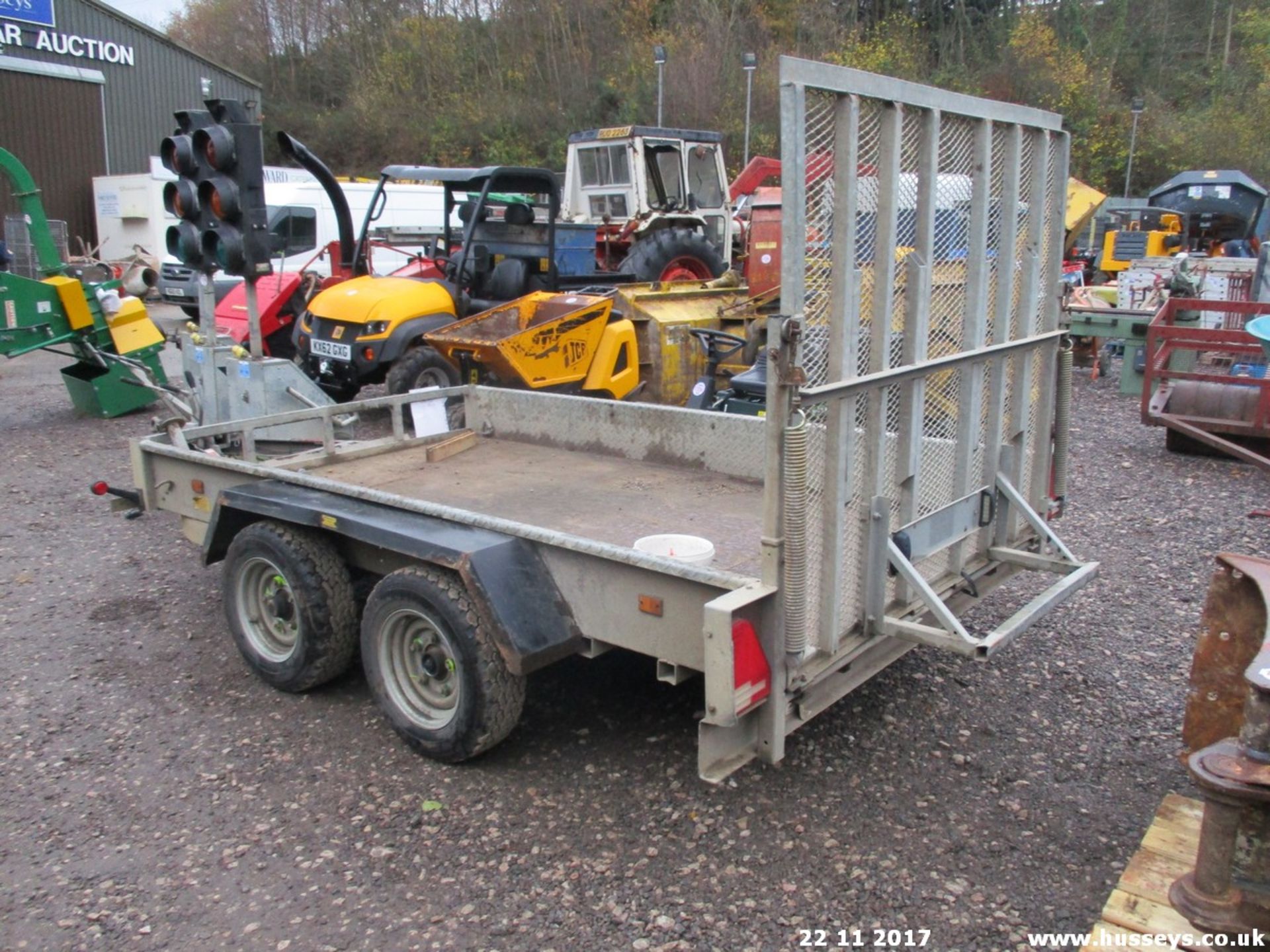 INDESPENSION TWIN AXLE PLANT TRAILER 311407 - Image 2 of 2