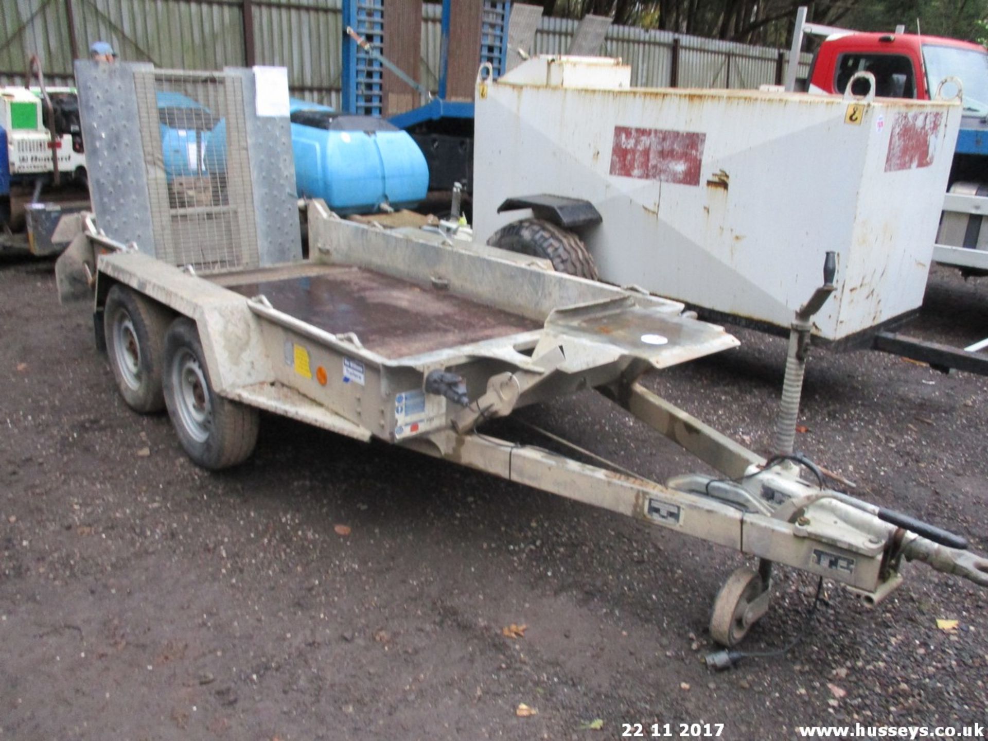 IFOR WILLIAMS TWIN AXLE PLANT TRAILER 314212