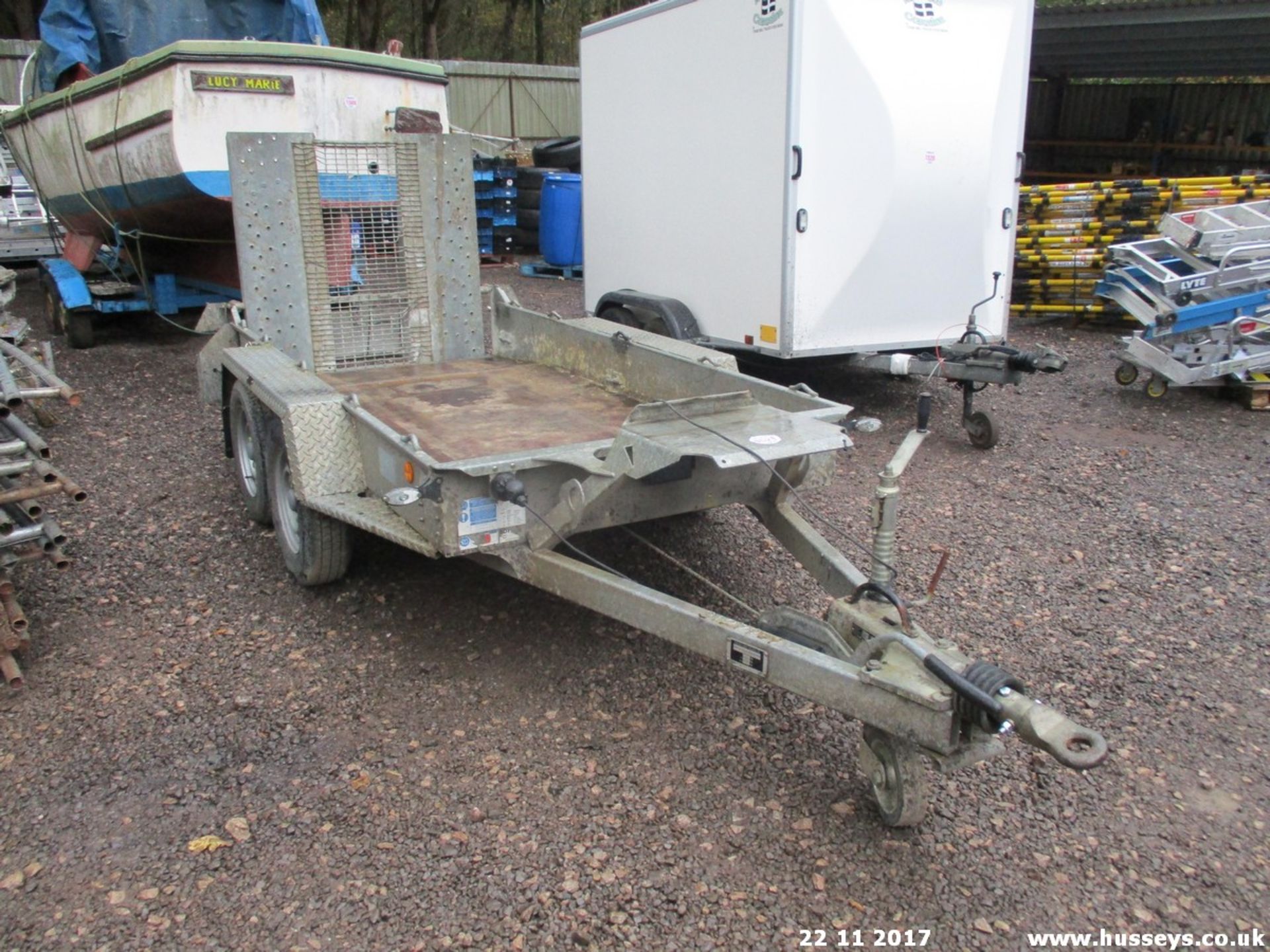 IFOR WILLAIMS TWIN AXLE PLANT TRAILER 3127969