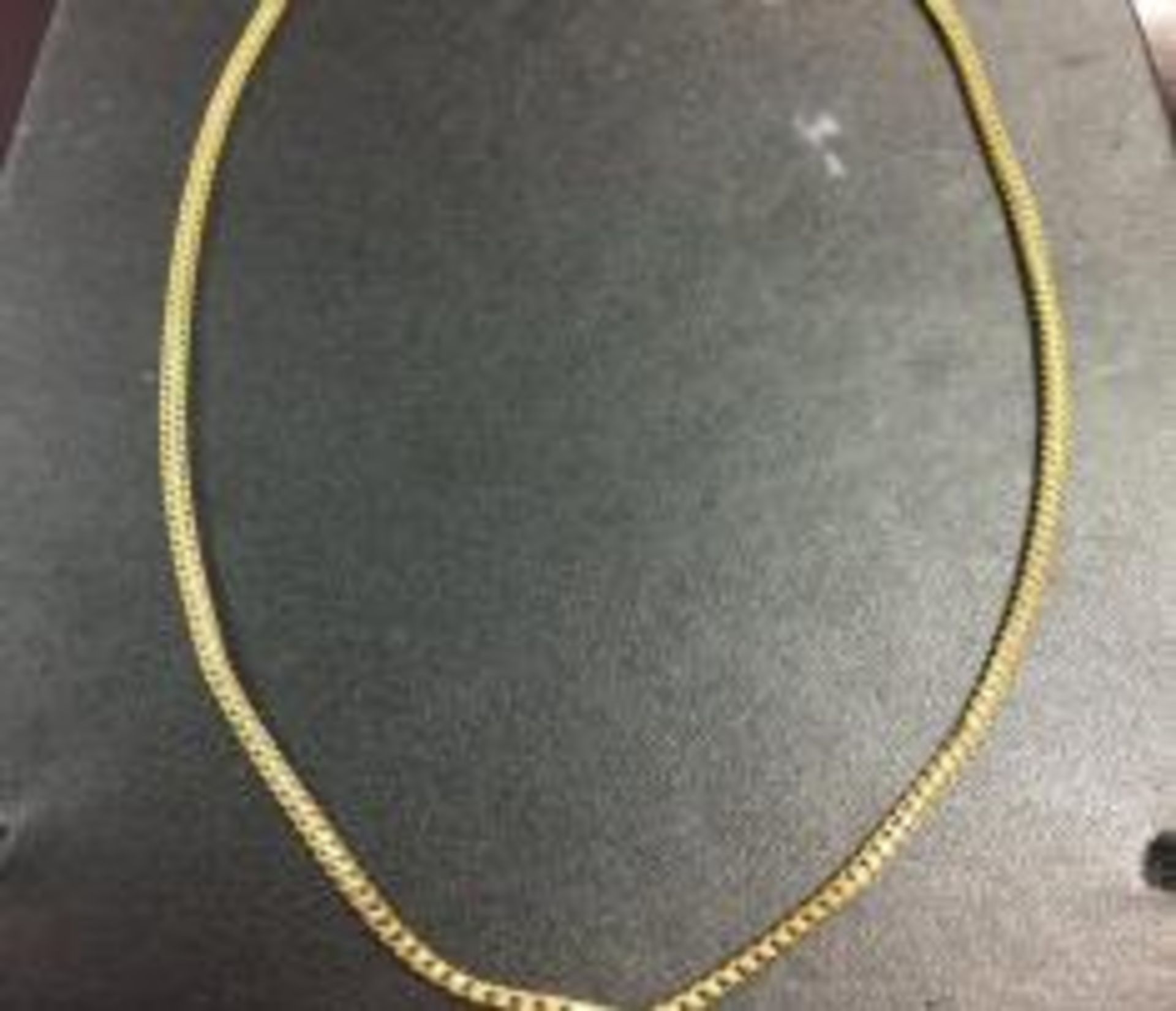 9ct yellow gold chain (16.5g)