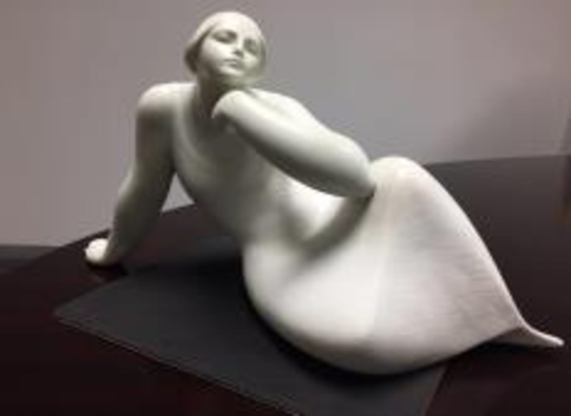 2003 Lladro "Idea" sculpture by Jose Luis Santes - 19cm x 28cm