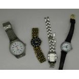 Four watches; Timex Expedition, Timex manual,