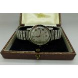A Garrard wristwatch with box,